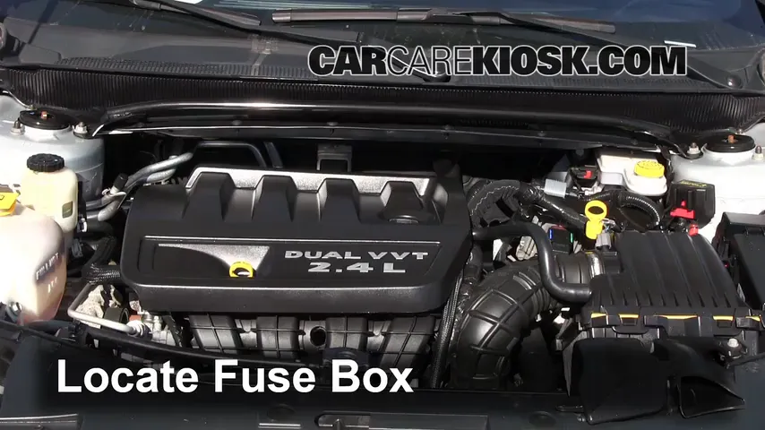 2012 Chrysler 200 LX 2.4L 4 Cyl. Sedan (4 Door) Fuse (Engine) Check